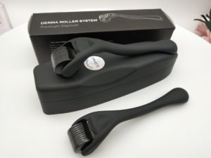 Matte Black 0.5mm Stainless Steel Beauty Derma Skin Roller Dermaroller 540 Matte Black 0.5mm Stainless Steel Beauty Derma Skin Roller Dermaroller 540