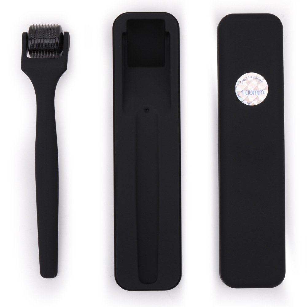 New Style Matte Black Micro Roller 1.5 Microneedle Dermaroller Purchase