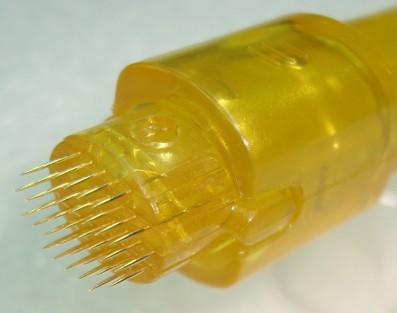 40needles Derma Stamp Micro Needle Dermal Roller For Eyes Care