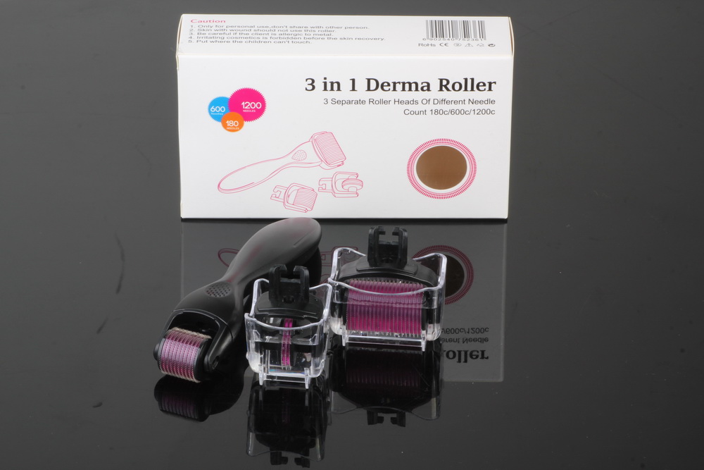 3 in 1 Titanium derma roller