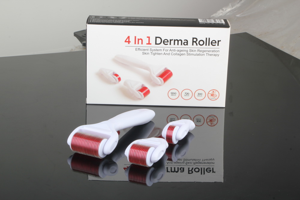New dermaroller 4 in 1 microneedle derma roller from SCAPE