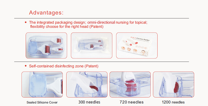4in1 microneedle dermaroller advantages