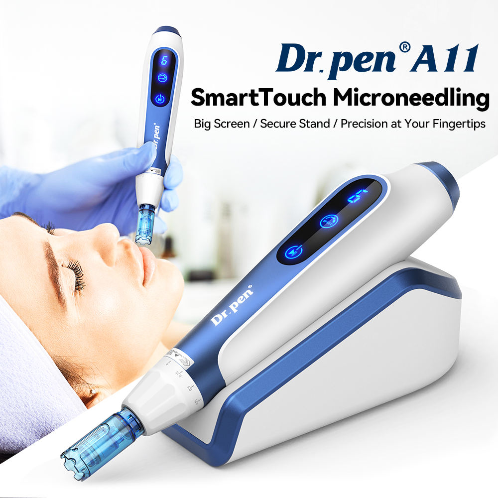 Dr Pen A11 Cordless Derma Pen Microneedling Pen 6 Speed Adjustable Auto Serum Infusion Long Lasting Battery Skin Care Tool for Beauty Salon Equipment Wholesale